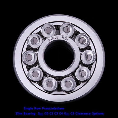 購入 Single Row Precision Slim Bearing with C0 C2 C3 C4 C5 Clearance Options オンライン製造